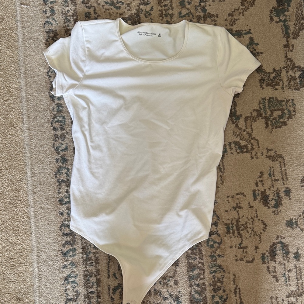 Abercrombie & Fitch white  Bodysuit